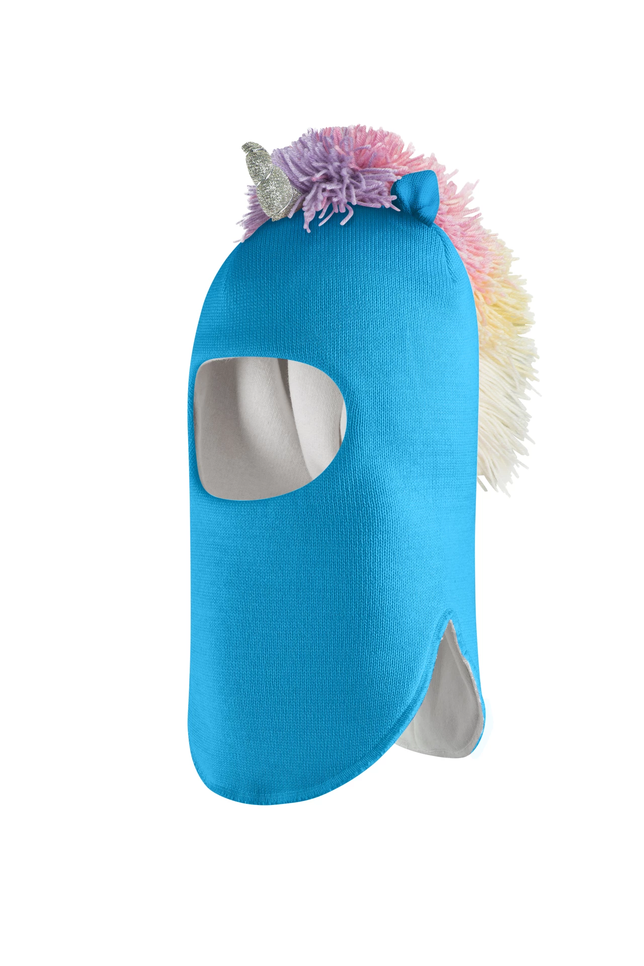 Зимова шапочка-шолом Corona.hm "Єдиноріжка" бірюза