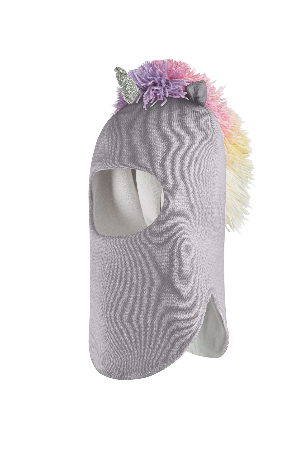 Зимова шапочка-шолом Corona.hm "Єдиноріжка" димка