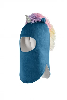 Зимова шапочка-шолом Corona.hm "Єдиноріжка" морська хвиля