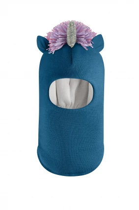 Зимова шапочка-шолом Corona.hm "Єдиноріжка" морська хвиля