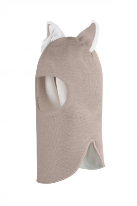 Зимова шапочка-шолом Corona.hm "Лисичка" лате