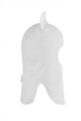 Зимова шапочка-шолом Corona.hm "Лисичка" молоко