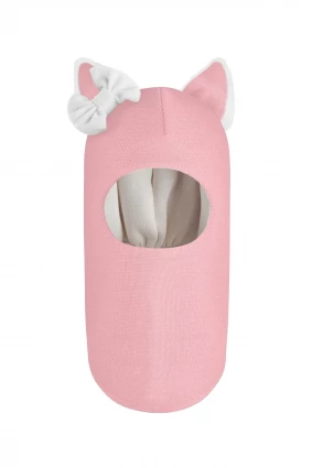 Зимова шапочка-шолом Corona.hm "Лисичка" рожевий