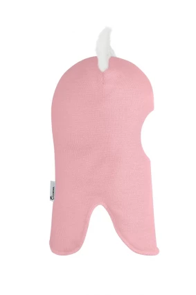 Зимняя шапочка-шлем Corona.hm "Лисичка" розовый