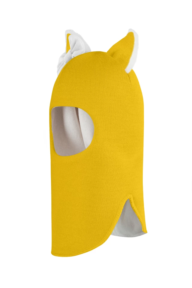 Зимняя шапочка-шлем Corona.hm "Лисичка" солнце