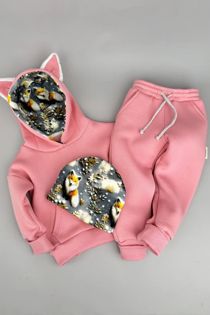 Костюм Corona.hm *Лисичка* рожева з шапочкою (шапочка на вибір)