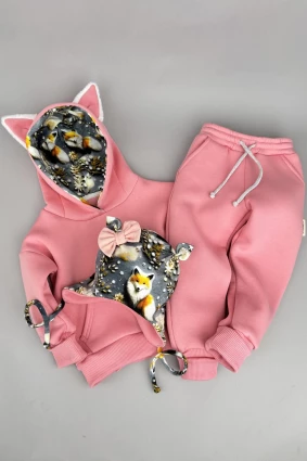 Костюм Corona.hm *Лисичка* рожева з шапочкою (шапочка на вибір)