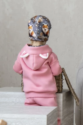 Костюм Corona.hm *Лисичка* рожева з додатковими штанами та шапочкою (шапочка на вибір)