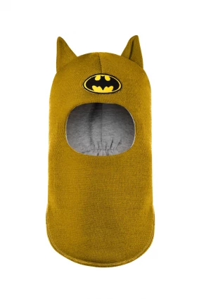 Зимова шапочка-шолом Corona.hm "Бетмен" медовий