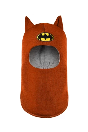 Зимова шапочка-шолом Corona.hm "Бетмен" помаранчевий