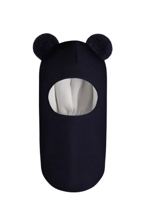 Зимова шапочка-шолом Corona.hm "Пандочка" синій