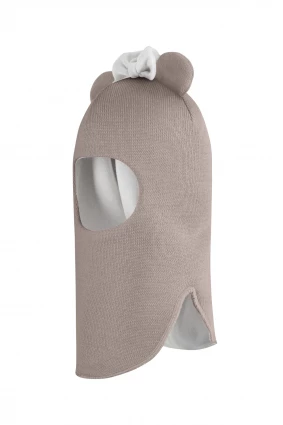 Зимова шапочка-шолом Corona.hm "Міс Мінні" капучіно