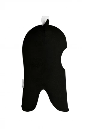 Зимова шапочка-шолом Corona.hm "Міс Мінні" з кнопочками чорний