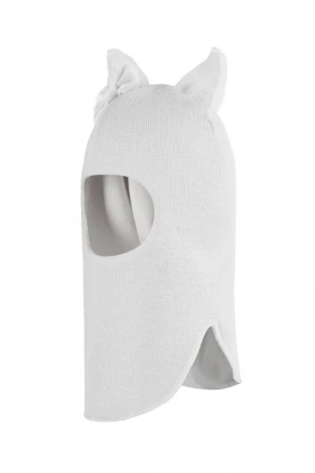 Зимова шапочка-шолом Corona.hm "Лис"  молоко