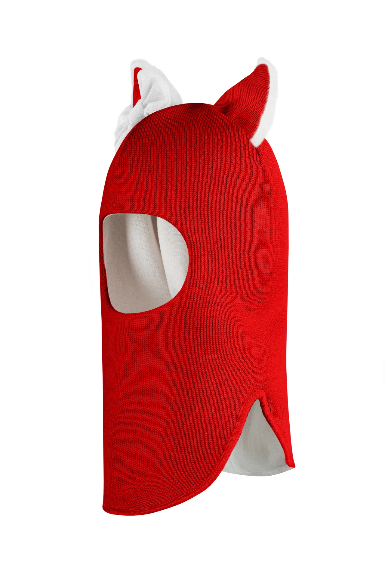 Зимова шапочка-шолом Corona.hm "Лис"  червоний