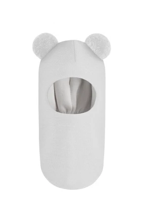 Зимова шапочка-шолом Corona.hm "Пандочка" молоко