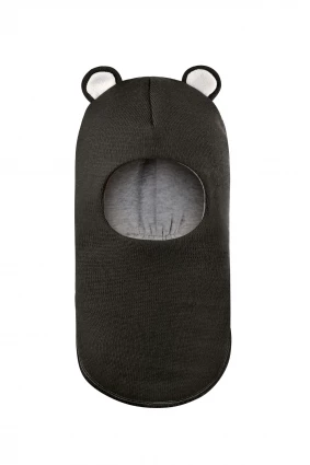 Зимова шапочка-шолом Corona.hm "Міс Ведмедиця" графіт