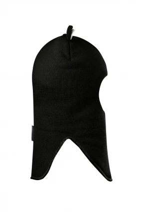 Зимова шапочка-шолом Corona.hm "Міс Ведмедиця" чорний