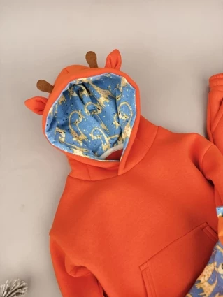 Костюм Corona.hm *Жирафчик* помаранчевий з шапочкою (шапочка на вибір)