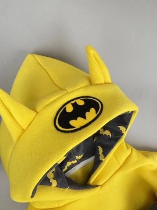 Костюм Corona.hm *Бетмен* жовтий з шапочкою та додатковими штанами