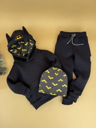 Костюм Corona.hm *Бетмен* чорний з шапочкою