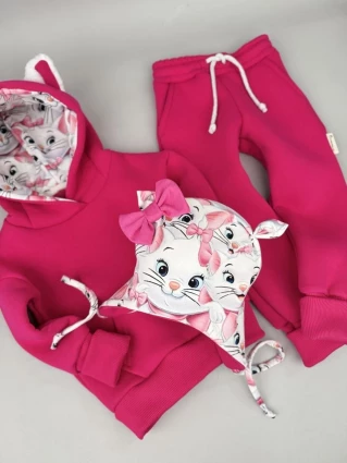 Костюм Corona.hm *Кицюня* малина з шапочкою (шапочка на вибір)