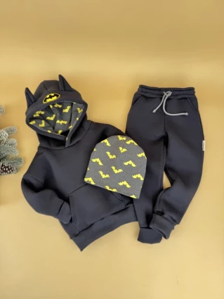 Костюм Corona.hm *Бетмен* графіт з шапочкою