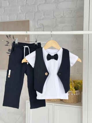 Костюм для хлопчика 'Бостон' Чорний